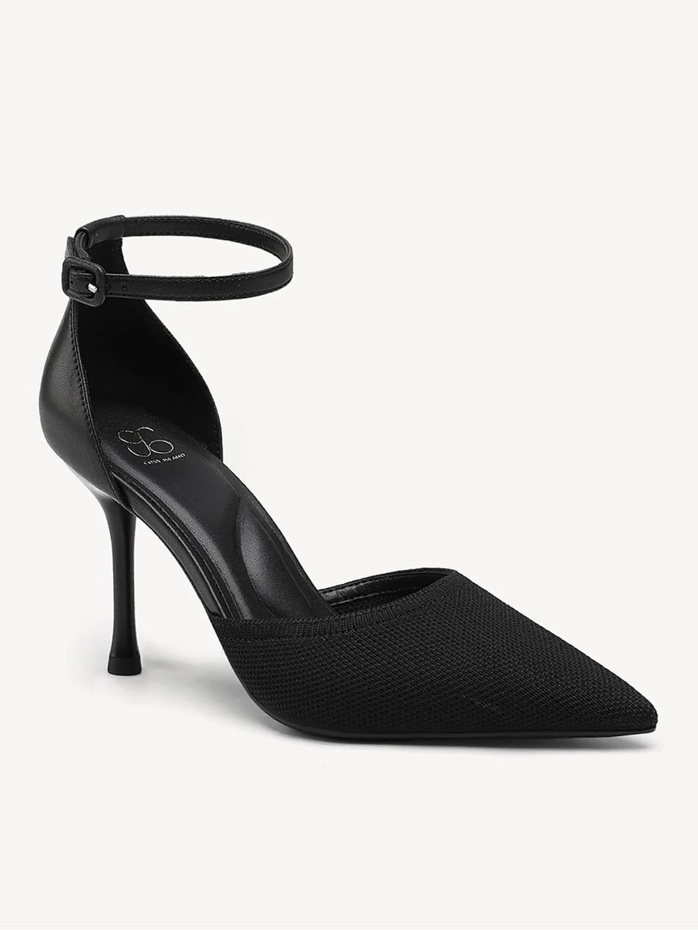 Strapped Pointed Toe Stiletto Pump